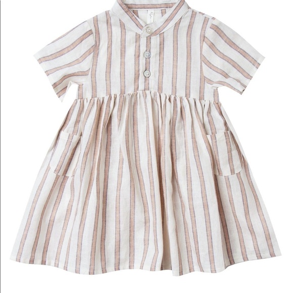 Rylee and cru esme striped dress 6/12 months - Picture 1 of 9